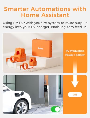 Refoss Smart Home Energy Monitor, Native Open API & Web UI (No Cloud Required), Real Time Electricity Usage Monitor, Power Consumption Meter Works with Home Assistant & MQTT, Solar Net Metering, ETL