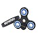 Fidget Spinner Toy Stress Reducer, Fingertip gyro with New Ball Bearing Good for ADD, ADHD, Anxiety Multipurpose convenient EDC Focus Toy(black blue)