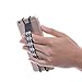 TFY Security Hand Strap for Smartphones - Compatible with iPhone Air / 17 Pro Max / 16/15 Plus / 14/13 /12 Pro / 11 / Xs/XR/X / 8 Plus/SE/Galaxy S24 / Mate 70 Pro and Others (Black/White)