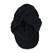 Warm Ribbed Cable Knit Winter Beanie Hat w/ Visor Brim, Snug Stretch Skully Cap