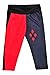 COCOLEGGINGS Womens Harley Quinn Digital Print Stretch Workout Capri Tights XL