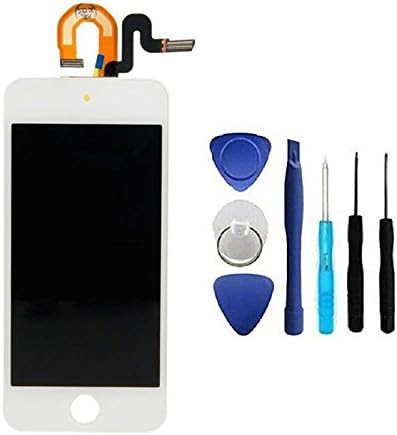 Tianfangjin Compatible for LCD Screen ipod touch 6 touch 7 Generationl+1PACK Screen Protectors (white)
