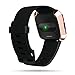 Screen Protector Case for Fitbit Versa, Haojavo Soft TPU Slim Fit Full Cover Screen Protector for Fitbit Versa Smartwatch Bands Accessories