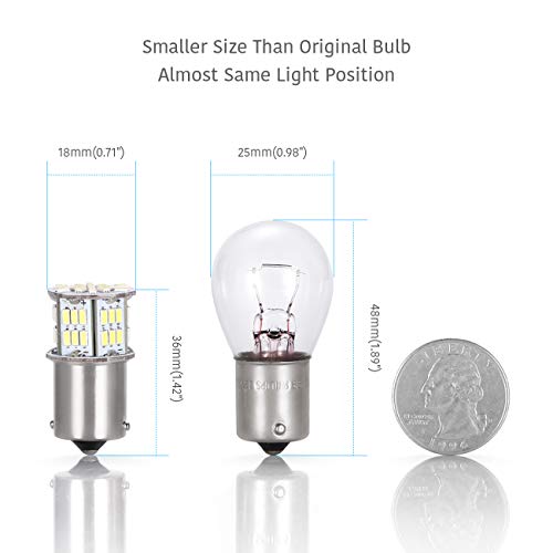 image for LUYED 12-24v Super Bright Low Power !10 x 650 Lumens 1156 1141 1003 30