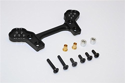 Tamiya DT-03 Upgrade Parts Aluminum Front Shock Tower - 1Pc Black