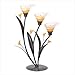 Accent Plus Candle Holder Christmas Decorations Indoor Outdoor Home Decor Valentine’s Day Amber Lilies Tabletop Christmas Candle Holder Wedding Centerpiece Tealight Candle, 9.3 X 4.75 X 13.3 Inches