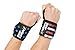 Bear KompleX Wrist Supports Band Wraps - Stabilize & Protect Wrists from Injury - Increase Workout Gains - Thumb Hooks & Superior Velcro Adjustable Closure - Wrist Wraps for Men & Women 3” x 18”