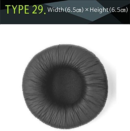 Earpads, ear pads, ear cushion Replacement for headset Compatible with Sennheiser SONY etc. 65mm T29