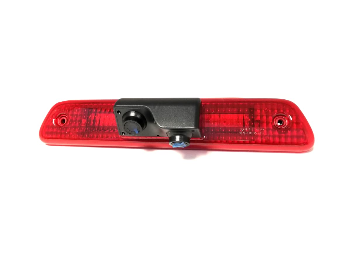 Dolphin Automotive Dual Twin Rear View Parking Brake Light Reversing Camera Fits Citroen Dispatch Vans 2007 – 2016 (With 4.3" Clip On Mirror Monitor)