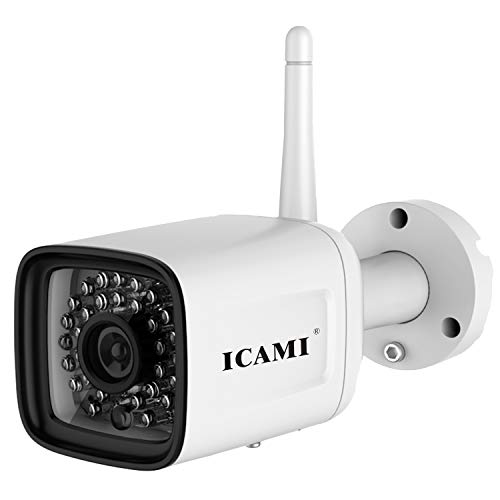 ICAMI Security Camera Outdoor Wireless 1080p WiFi Waterproof SD Card