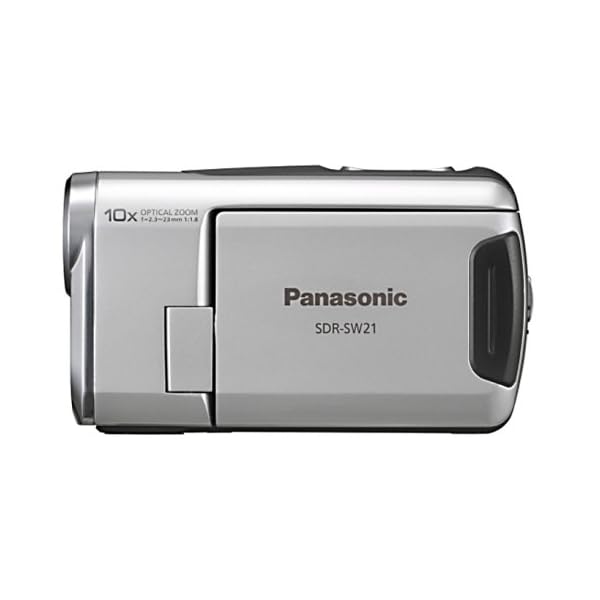 Panasonic SDR-SW21 EG-S SD-Camcorder (SD/SDHC-Card, 10-fach opt. Zoom, 6,9 cm (2,7 Zoll) Display, Bildstabilisator… – Bild 3