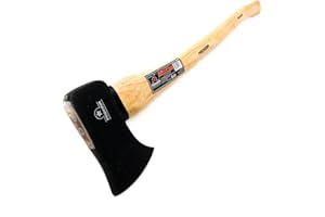 OHIY Proxima 3.5 lbs Single Bit Axe with 33 inches Hickory Wood Handle, Heavy Duty 5 inches High Carbon Steel Curved Blade 1005982294