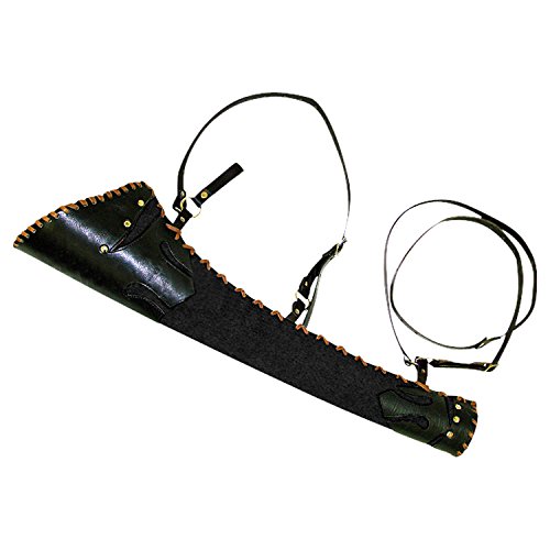 Black Leather Ranger Quiver - LARP Quiver