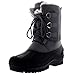 Mens Muck Lace Up Short Nylon Winter Snow Rain Lace Up Casual Duck Boots
