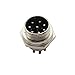 Raogoodcx 5Pcs 8 Pin Aviation Connector Male Female Plug Metal GX16 Panel Connector Socket Plug
