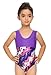 Arshiner Girl's Camisole Gymnastics Leotard Tank with Keyhole, Style 3, 7