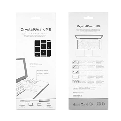 Batianda Premium Black Ultrathin Keyboard Cover Protector Silicone Skin for New MacBook Pro 16 inch 2019 Release with Touch Bar & Touch ID Model:A2141 - Thumbnail 7