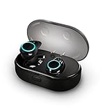 Wireless Earbuds Bluetooth Wireless Earphones with 800mAh Charging Box Mini Twins Stereo Wireless Headphones for Iphone and Android Phones Bluetooth Headphones with Built-in Mic