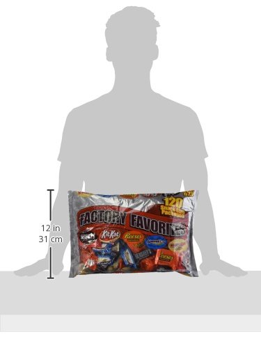 image for Hershey's Variety Factory Favorites, 145 Snack SizePiece, Includes Ree