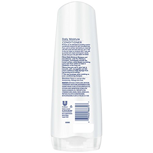 Dove Daily Moisture Conditioner, 12 Fl Oz (Pack of 2) - Image 2