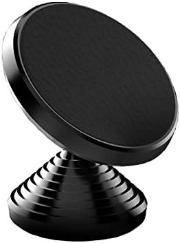Xfpillar Magnetic Mount, Magnetic Car Mount Phone Holder, Stronger Magnets and Large Adsorption Capacity,360 ° Free to Rotate, with Fast Swift-Snap Technology, for any Smartphone or Tablet(black)