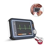 Heart Health Tracker with Free APP PC Software, Cable or Cable Free 30S/60S/5Mins Recording, Portable ECG/EKG Fitness Home Use Heart Rate Monitor for Wellness Use