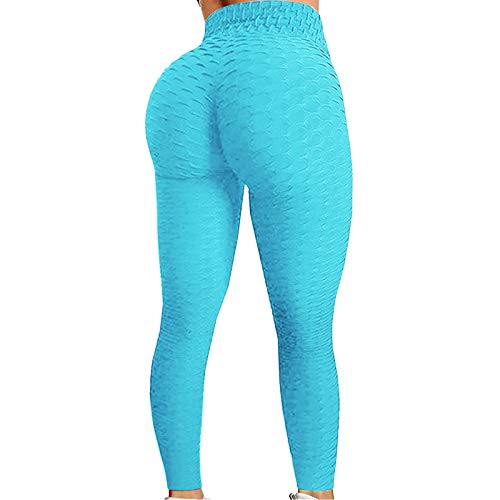2021 Vrouwen Hoge Taille Hip Butt Lift Yoga Broek Bubble Leggings Tummy Controle Workout Anti Cellulite Stretch Strak - Image 5