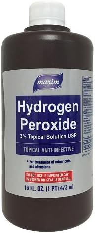 Max Hydrogen Peroxide 3% 16 Fl.oz. 473ml