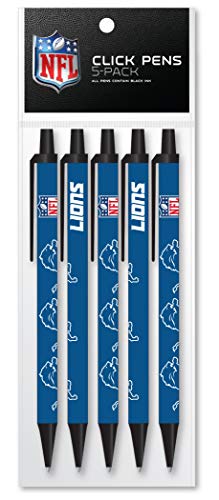 NFL Detroit Lions Disposable Black Ink Click