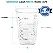 Disposable Epoxy Resin Mixing Cups with Measurements (20-Pack) Pixiss Mixing Cups for Epoxy Resin, Epoxy Mixing Containers, Epoxy Cups For Epoxy Measuring Cups - 20 Resin Mixing Sticks