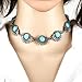 Diansts(TM) Charm Women Crystal Jewelry Pendant Chain Choker Chunky Statement Bib Necklace