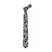 Mantieqingway Slim Ties Men's Cotton Printed Floral Neck Tie Flower Neckties (010)
