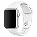 Vitech Soft Silicone Replacement Sport Band for 42mm Apple Watch Models, White (3 Pieces of Bands Included for 2 Lengths, for Apple Watch Series 1 Series 2 Sport&Edition 2016)
