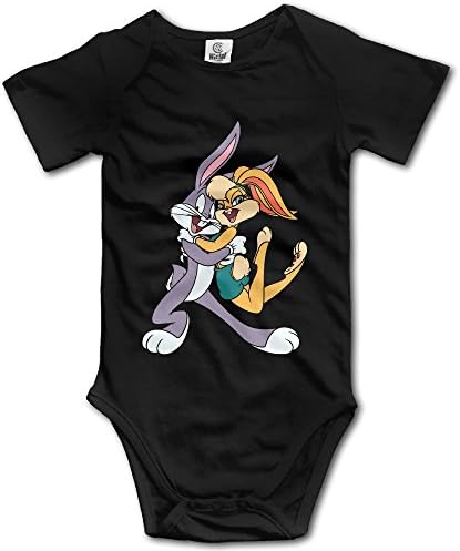 Cartoon Rabbit Bugs Bunny And Lola Bunny Baby Onesie Baby Bodysuit