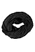 BASICO Charcoal Gray Infinity Scarf for Women Winter Chunky Knitted Scarves Warm Circle Cable Loop