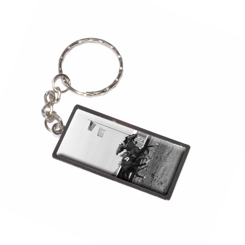 Graphics and More At the Track Horse Racing Vintage Keychain Ring (K2470)