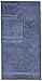 Amazon Brand – Pinzon 6 Piece Pima Cotton Bath Towel Set - Royal Blue