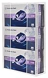 Kantek Acrylic Glove Dispenser, Triple Box Capacity, 10.3-Inch Wide x 3.8-Inch Deep x 16-Inch High, Clear (AH130)