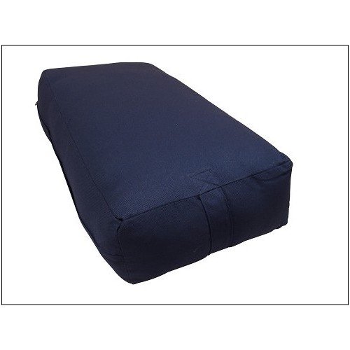 Yoga direct deluxe rectangular yoga bolster, purple