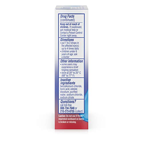 Visine Totality AllInOne MultiSymptom Relief Lubricating, Astringent