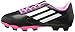 adidas Performance Conquisto Firm-Ground J Soccer Cleat ,Black/White/Solar Pink,3 M US Little Kid