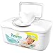 Pampers Baby Wipes Tub, Sensitive 64 ct + Bonus Travel Pack 18 ct
