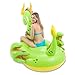 QOOLSHOW Inflatable Storybook Dragon Pool Float, Fun Beach Floaties, Swim Party Toys, Pool Island, Summer Pool Raft Lounge for Adults & Kids