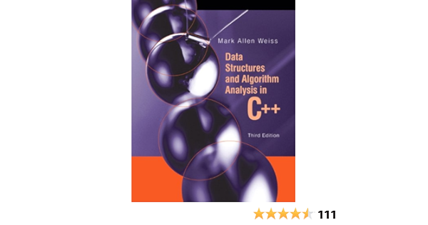  Data Structures And Algorithm Analysis In C 9780321441461 Weiss Mark Allen Books