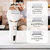 Electric-Foot-File-DIOZO-Rechargeable-Waterproof-Hard-Skin-Remover-with-3-Rollers-and-2-speeds-Remove-Cracked-Heels-and-Dead-Skin-Within-Minutes Electric Foot File, DIOZO Rechargeable Waterproof Hard Skin Remover with 3 Rollers and 2 speeds, Remove Cracked Heels…