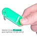 150 PCS Key Tags ID Plastic Tag with Split Ring Label Window, 10 Colors