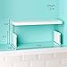YouCopia Shelf Riser Adjustable Kitchen Organizer, White