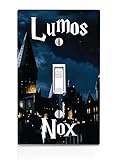 Lumos Nox Light Switch Plate (NOT A DECAL) - Actual Printed Outlet Cover
