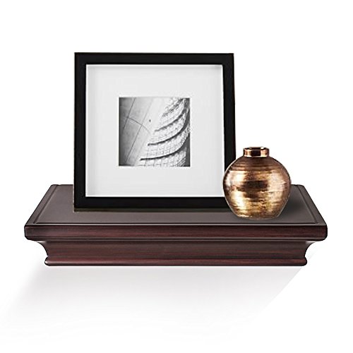 AHDECOR Deep Floating Shelves Display Ledge Shelf with Invisible