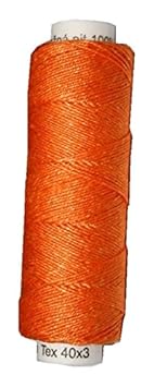 Leinengarn 100% Leinen 40x3 orange 50 m (2006)